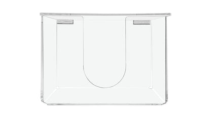 Face Mask or Glove Dispenser with Hinged Lid Countertop Stand