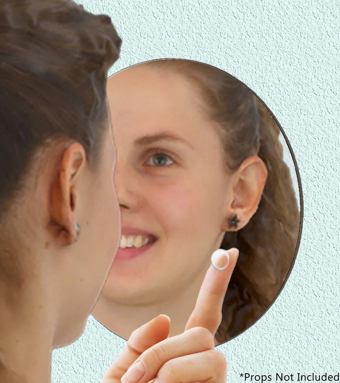 Round Acrylic Mirror Sheet for Replacement or DIY Crafts