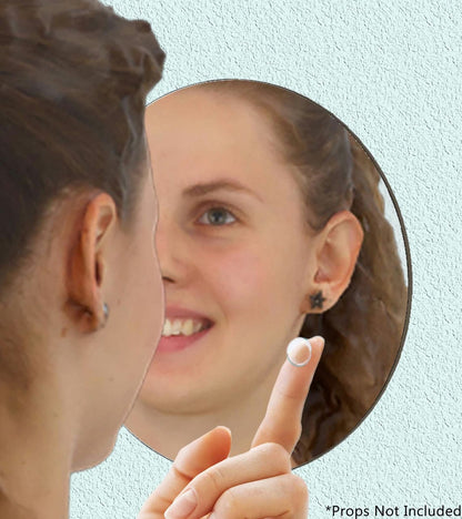Round Acrylic Mirror Sheet for Replacement or DIY Crafts