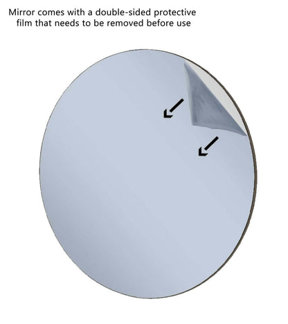 Round Acrylic Mirror Sheet for Replacement or DIY Crafts