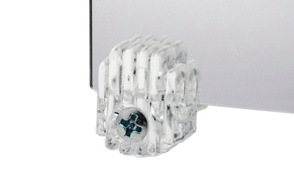 Acrylic Mirror Clips 4 Pack Hanging Hardware Accessories