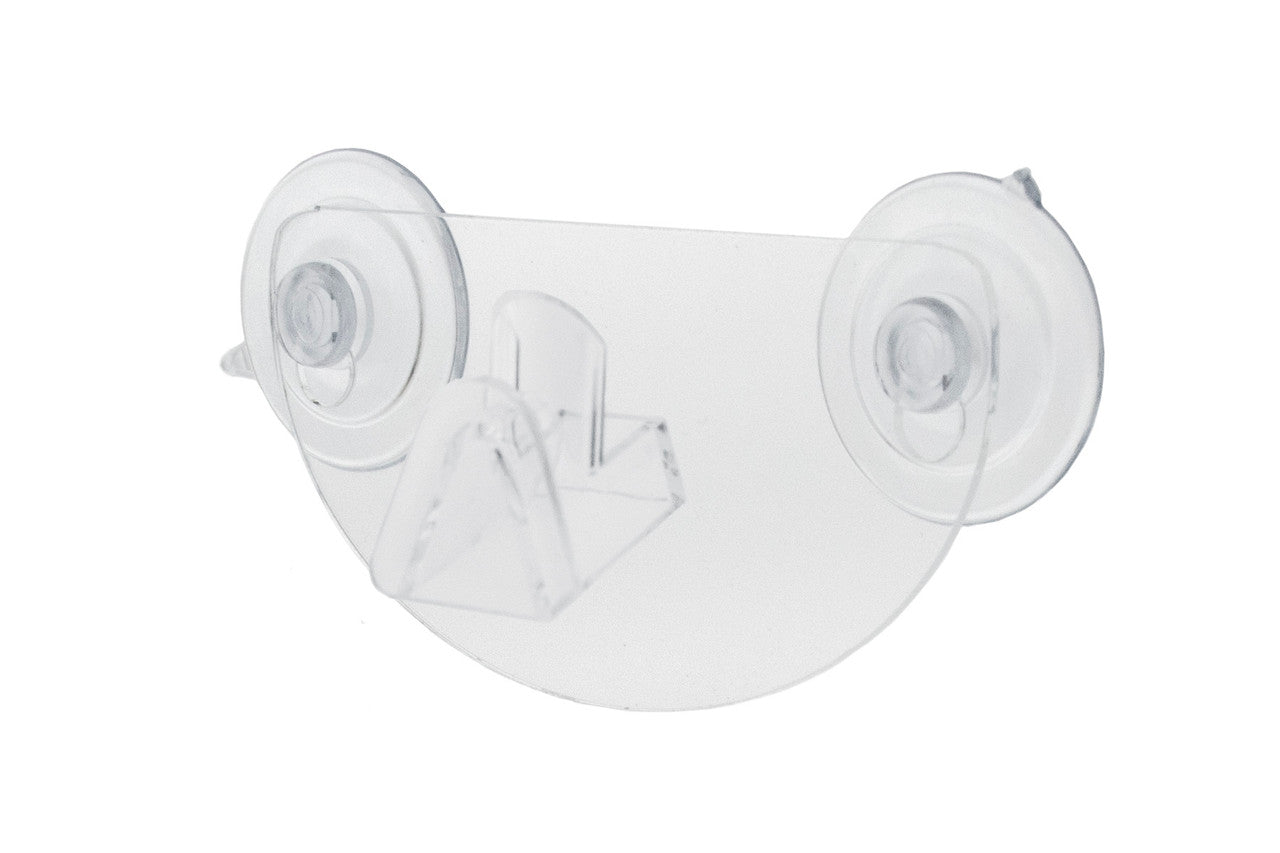 Tile Mount Eyewear Holder with Suction Cups for Bathrooms and Showers