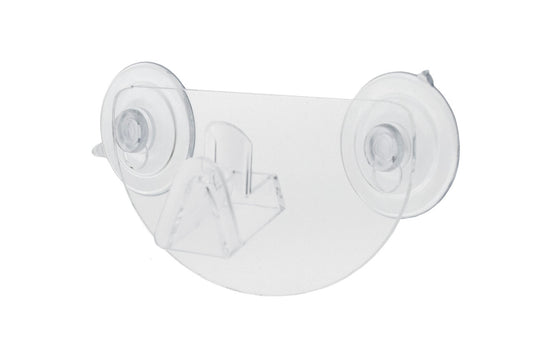 Tile Mount Eyewear Holder with Suction Cups for Bathrooms and Showers