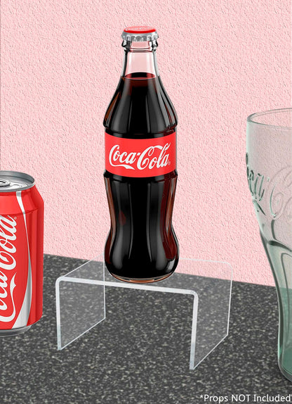 Clear Acrylic Display Riser 4" Retail Showcase Stand