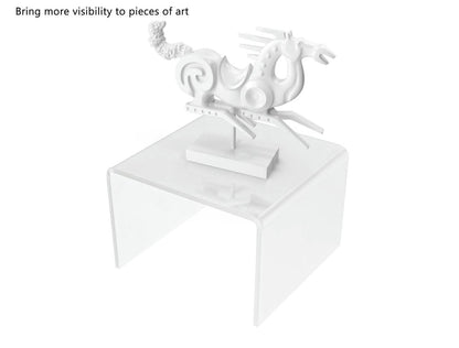 Acrylic Display Riser 6" x 4" Showcase Retail Stand