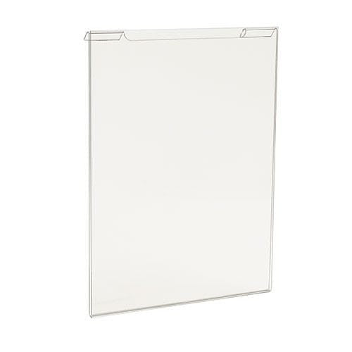 8.5"W x 11"H Gridwall Sign Holder POP Display Letter Size Sleeve