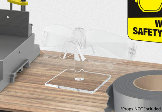 Eyewear Stand Single Tier Square Sunglasses Countertop Display