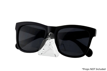 Single Sunglass and Eyeglass Tabletop Nose Display Holder