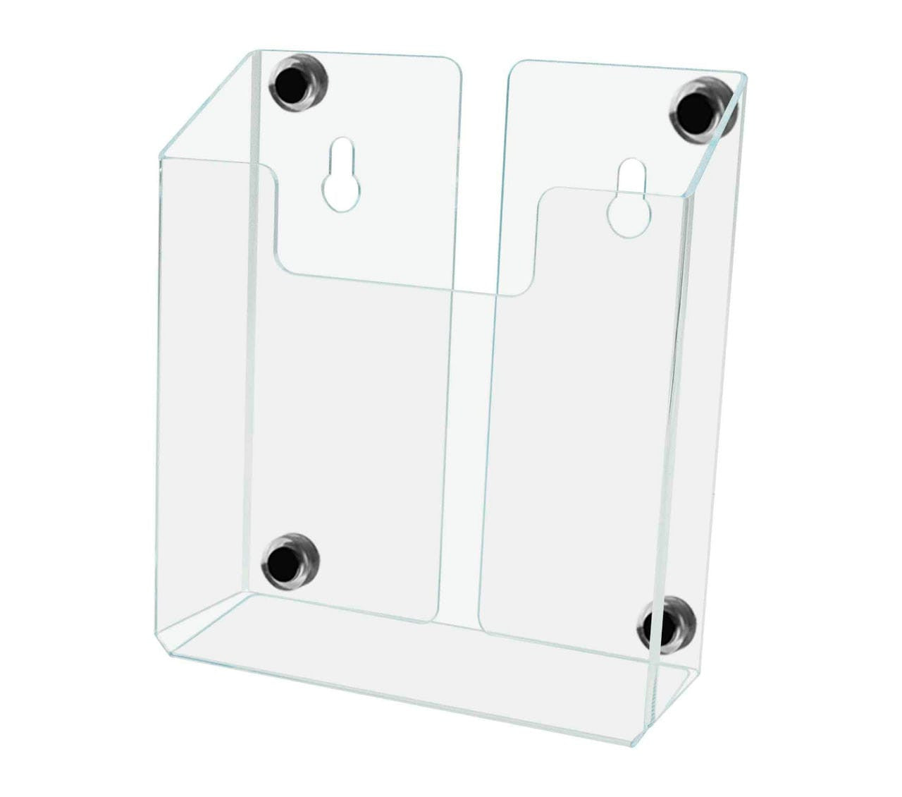 Magnetic 6"W Booklet Organizer Metal Mount Display