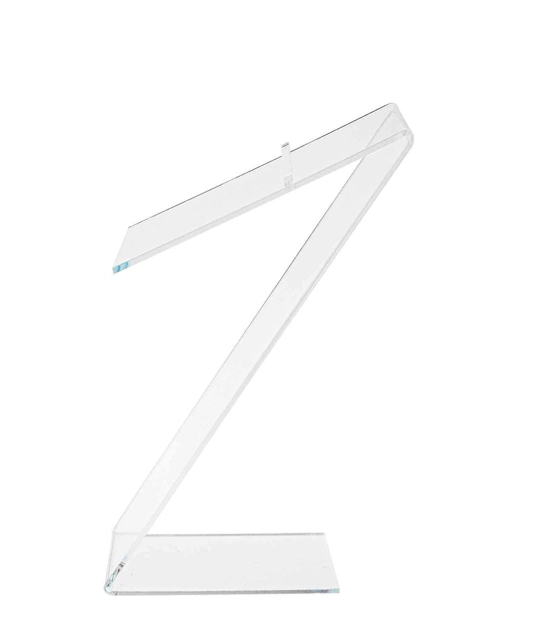 Acrylic Display Shoe Riser 6"H Z Shaped Footwear Stand