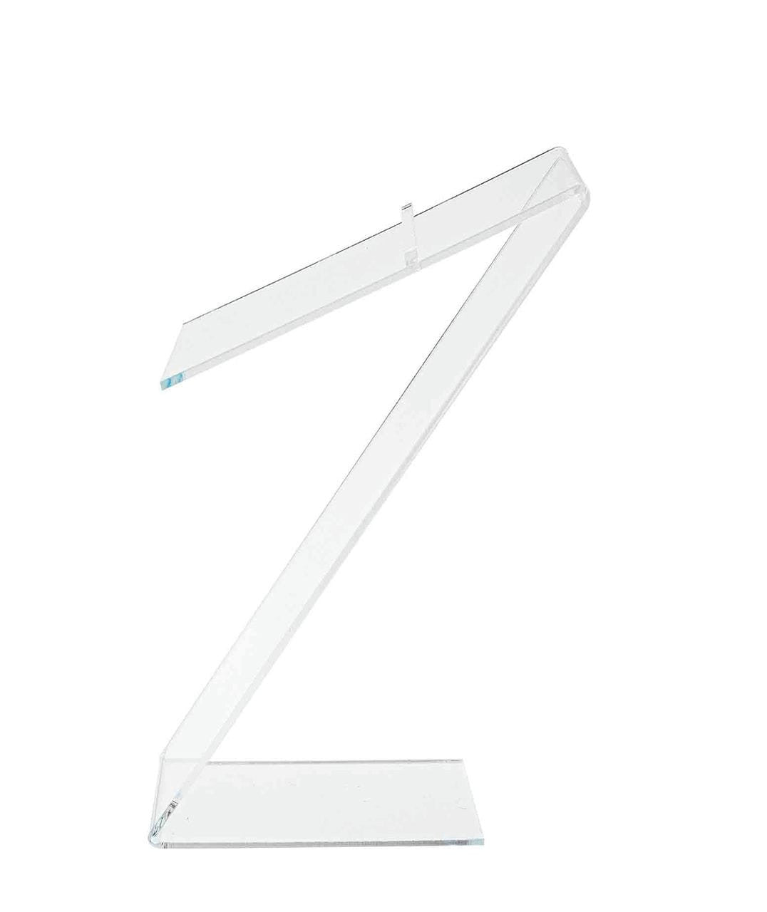 8.5"High Acrylic Display Shoe Riser  Z Shaped Footwear Stand