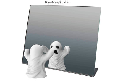 10" x 8" Acrylic Mirror Slant Back Freestanding Countertop Display