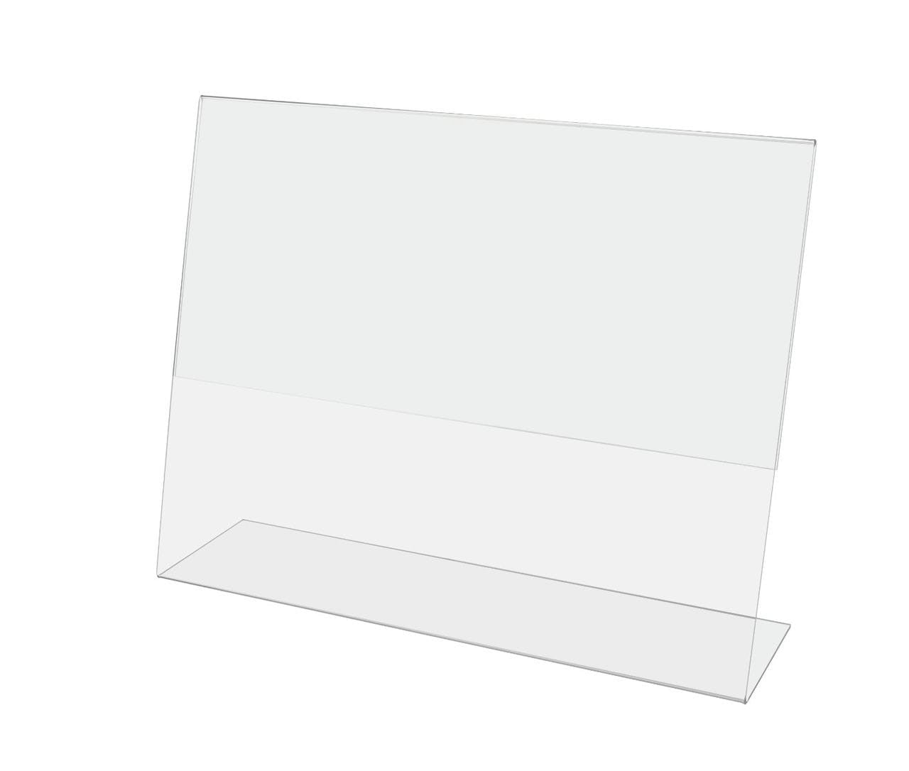 11"W x 8.5"H Sign Holder Ad Frame Display Stand Slant Back