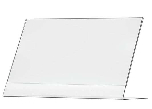 17"W x 11"H Poster Sign Display Slant Back Countertop Holder