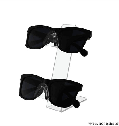 Eyewear Stand Two Tier Slant Back Sunglasses Countertop Display