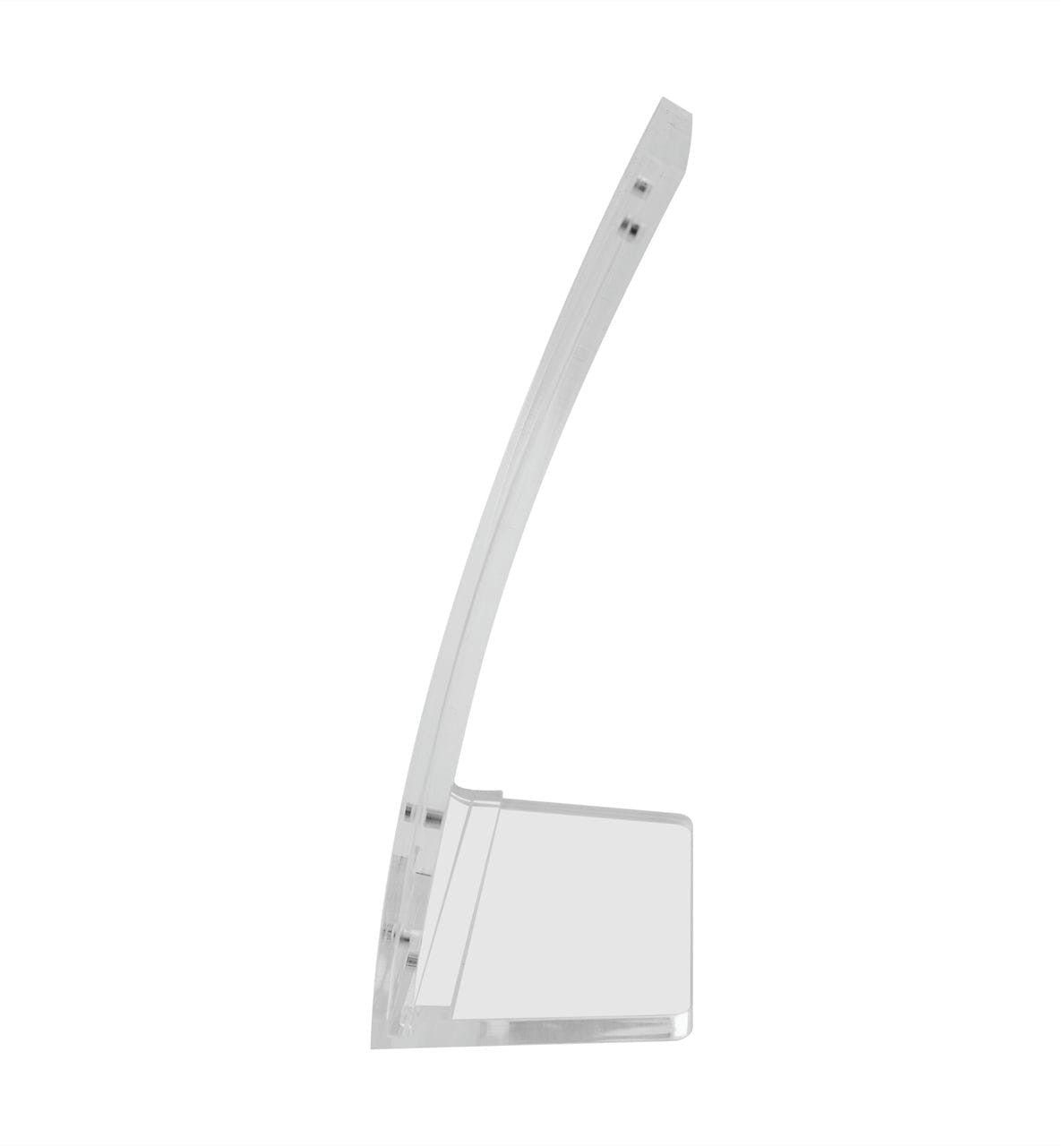 5"W x 7"H Curved Photo Display Frame with Magnet Closure and Base