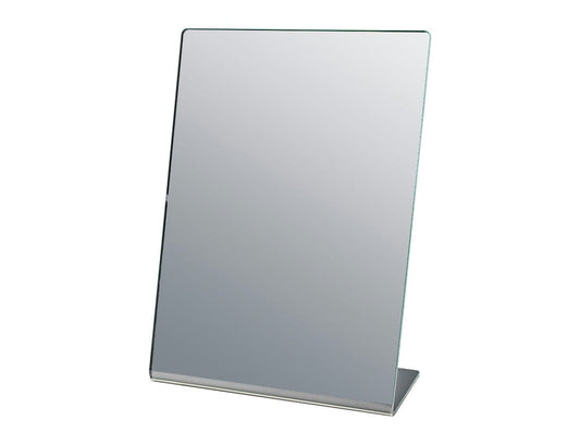 5" x 7" Acrylic Mirror Slant Back Freestanding Countertop Display