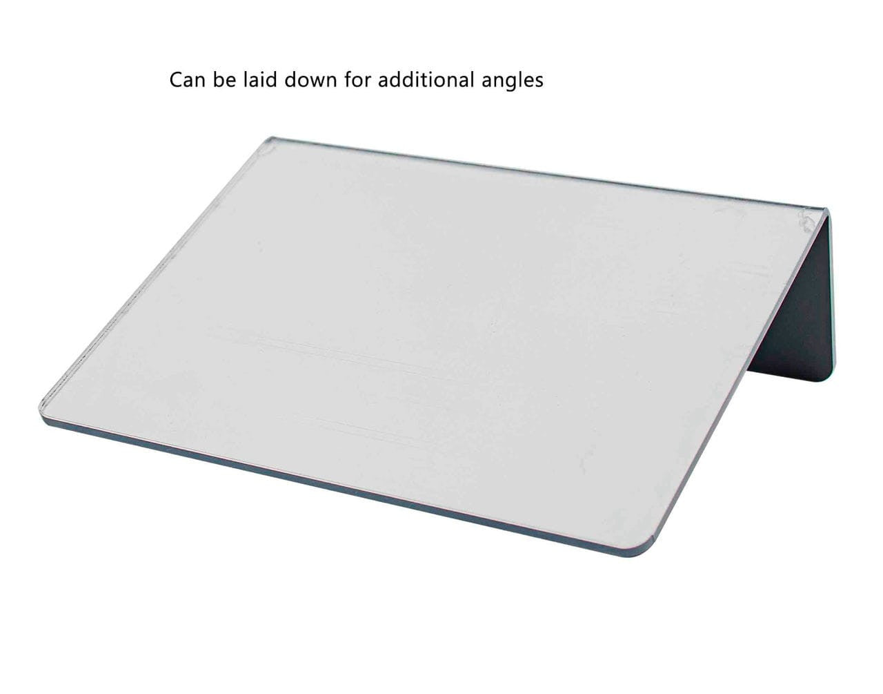 7" x 5" Acrylic Mirror Slant Back Freestanding Countertop Display