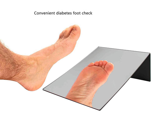 9" x 12" Acrylic Mirror Slant Back Freestanding Countertop Display