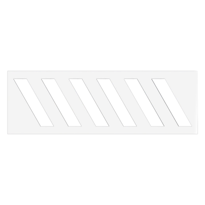 Speed Bump Lines Stencil Template for Parking Garages
