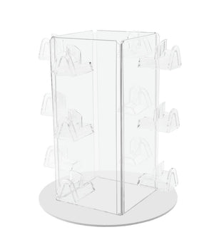 12 Pair Spinning Eyewear Display Holder Retail Countertop Stand
