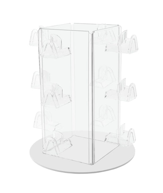 12 Pair Spinning Eyewear Display Holder Retail Countertop Stand