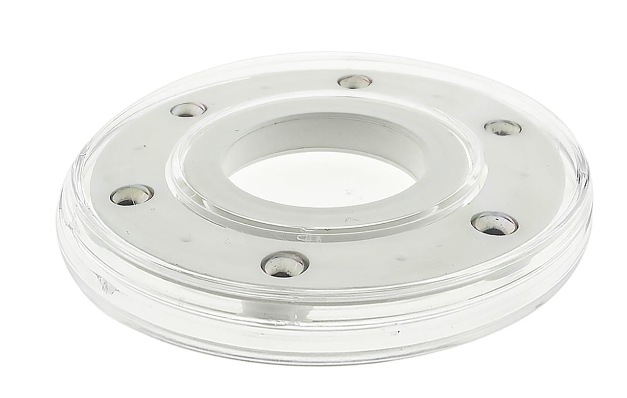 5.5" Rotating Small Plastic Lazy Susan Turntable Pedestal Spinner