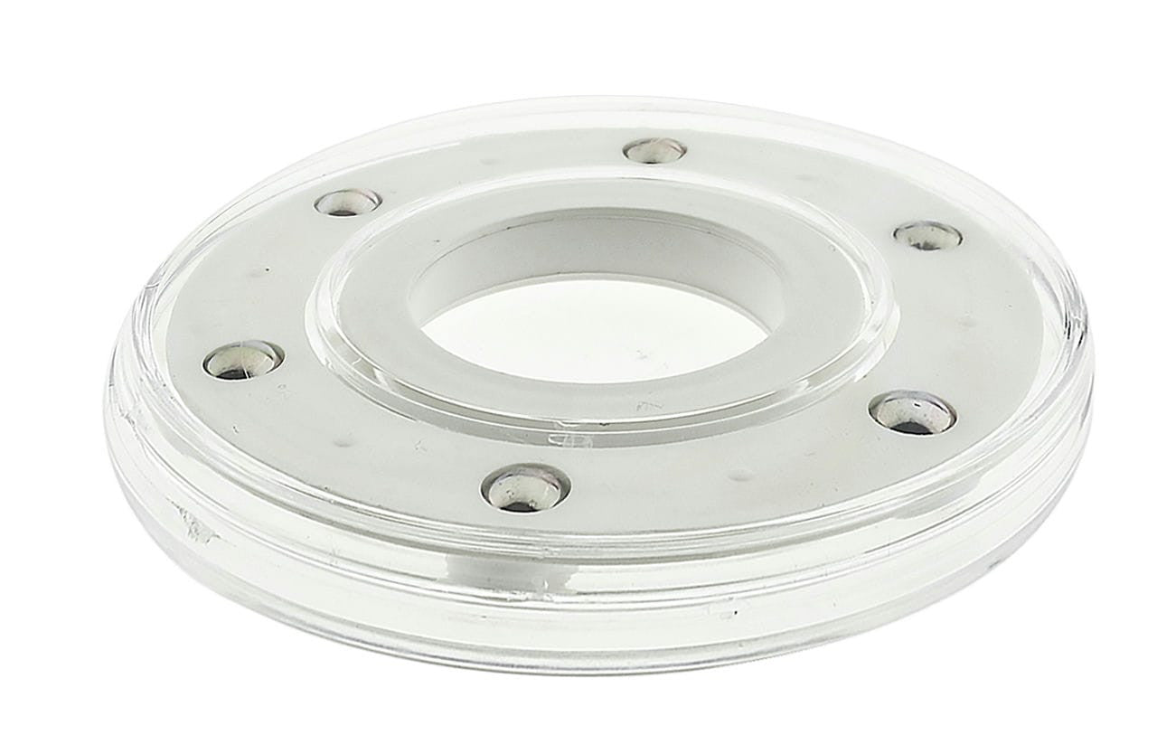 4" Rotating Plastic Craft Project Spinner Cabinet Organizer