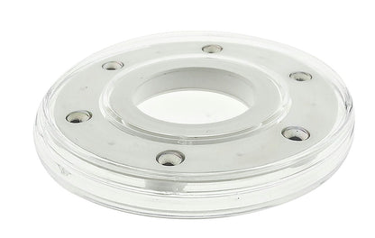 4" Rotating Plastic Craft Project Spinner Cabinet Organizer