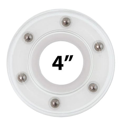 4" Rotating Plastic Craft Project Spinner Cabinet Organizer