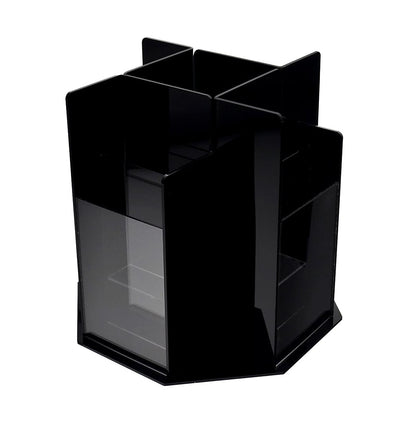 Rotating Trifold Holder for 4"W Brochures Multi Pocket Display