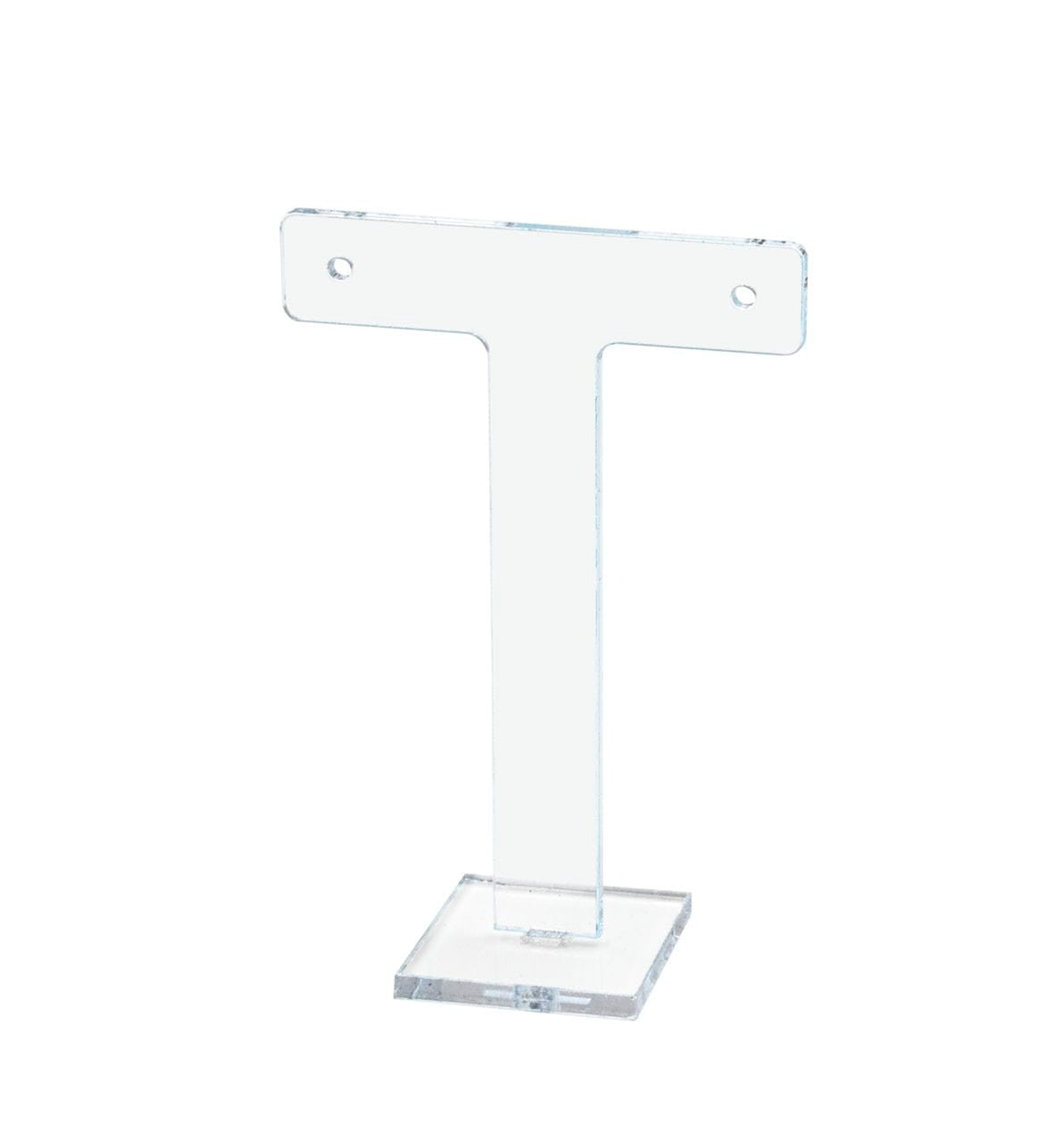 5"H T Bar Large Earring Stand Showcase Counter Display Acrylic