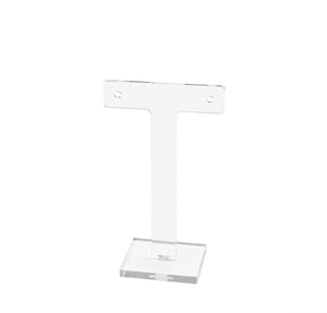 4"H T Bar Small Earring Stand Showcase Counter Display Acrylic