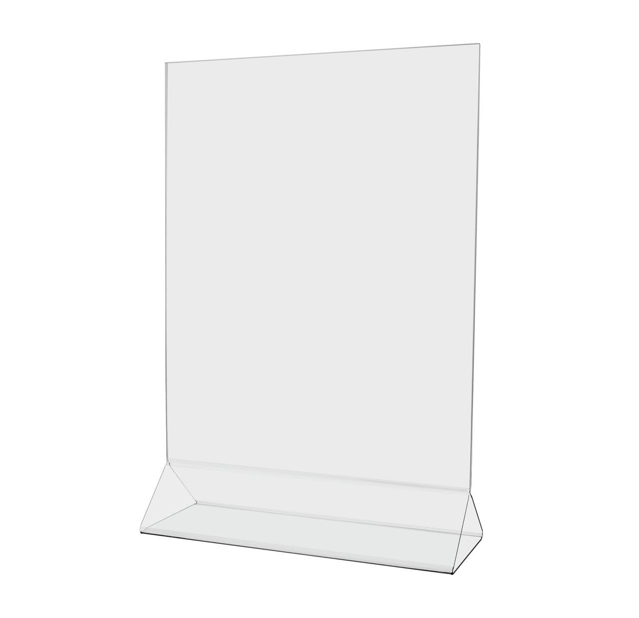 11"W x 14"H Sign Holder Top Load Double Sided Table Tent