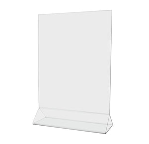 11"W x 14"H Top Load Acrylic Sign Holder - Double Sided