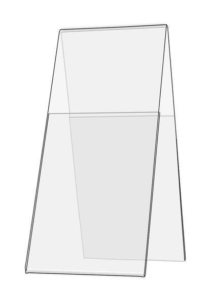 4"W x 9"H A Frame Sign Holder Double Sided Table Tent