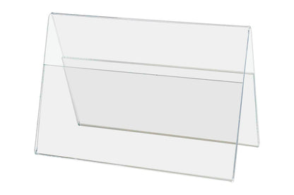 6"W x 4"H A Frame Sign Holder Double Sided Table Tent