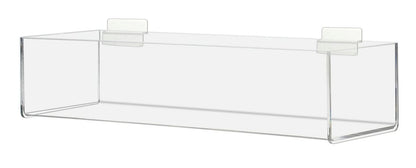 15"W Slatwall Single Compartment Organizer Storage Tray