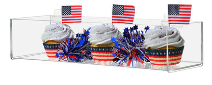 15"W Slatwall Single Compartment Organizer Storage Tray