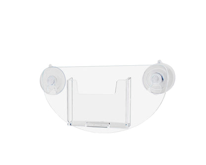 Vertical Business Card Holder Window Mount with Suction Cups