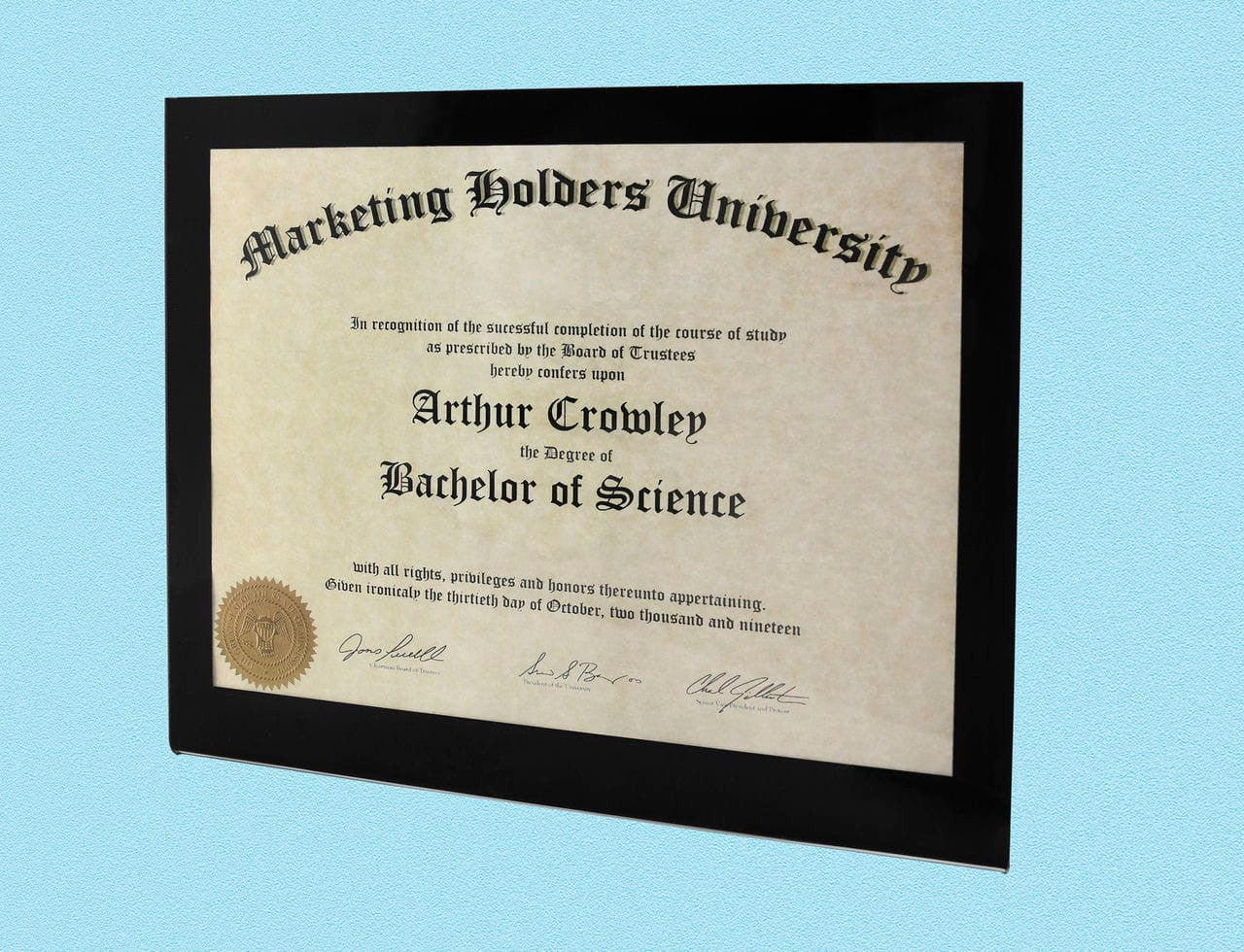 11"W x 8.5"H Photo Viewer Black Border Landscape Wall Mount Frame