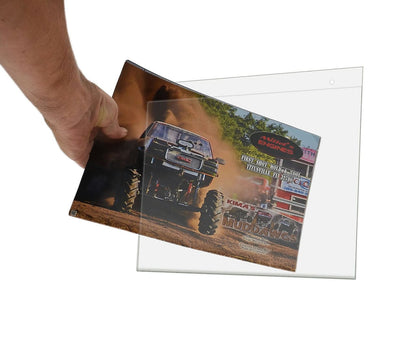 11"W x 8.5"H Wall Sign Holder with Hanging Hardware