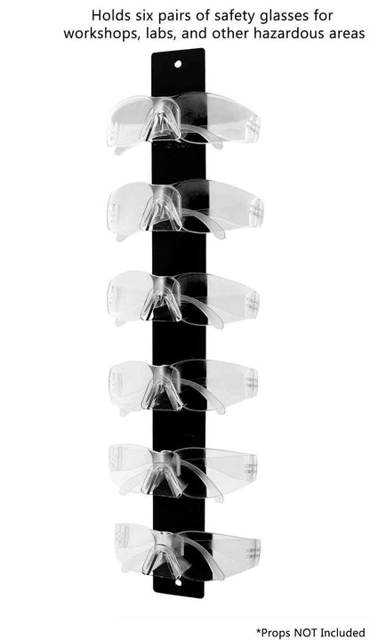 6 Pair Sunglasses Rack Multi Tier Eyewear Wall Organizer