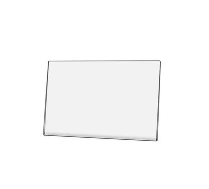 5.5"W x 3.5"H Wall Sign Holder with Double Sided Tape