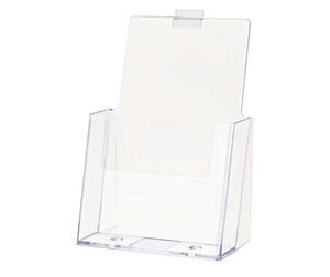Slatwall 5.5"W Bifold Brochure and Booklet Display Rack